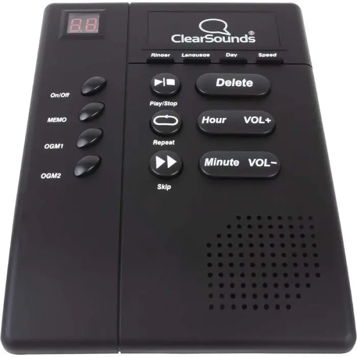ClearSounds ANS3000 Digital Amplified Answering Machine with Slow Speech - Image 2