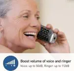 Panasonic KX-TGM490S Amplified Cordless Phone with Digital Answering Machine and Talking Caller ID - Image 3