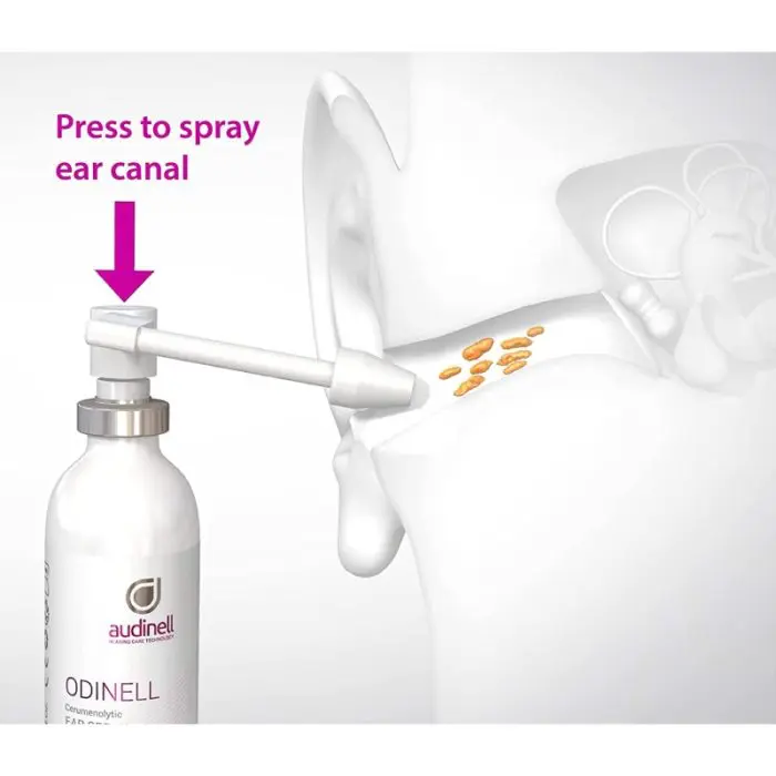 Audinell Odinell Earwax Removal Aid Spray 50ml - Image 2