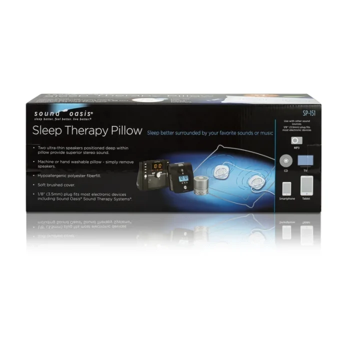 Sound Oasis® Sleep Therapy Pillow SP-151 - Image 2