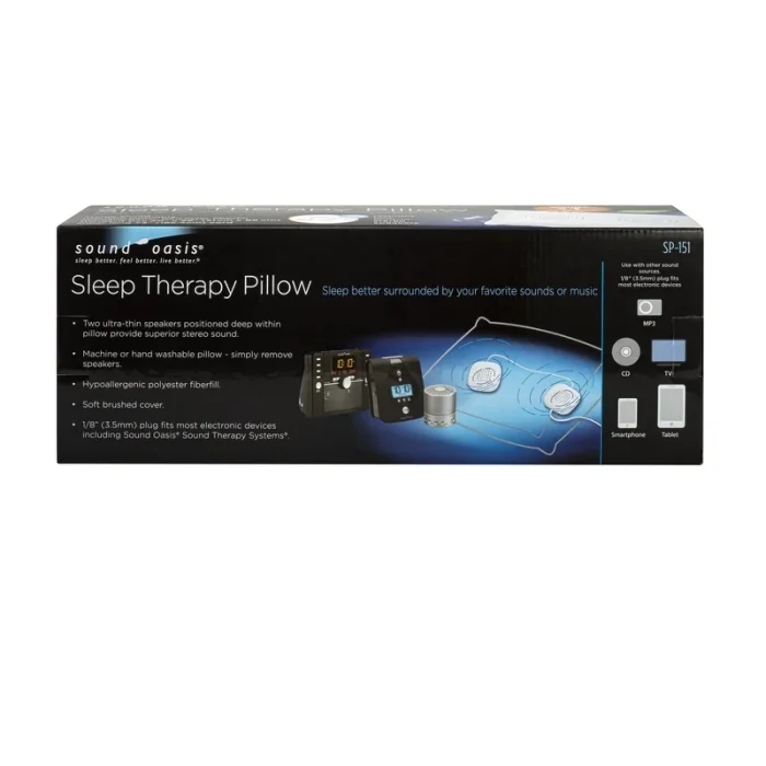 Sound Oasis® Sleep Therapy Pillow SP-151 - Image 4