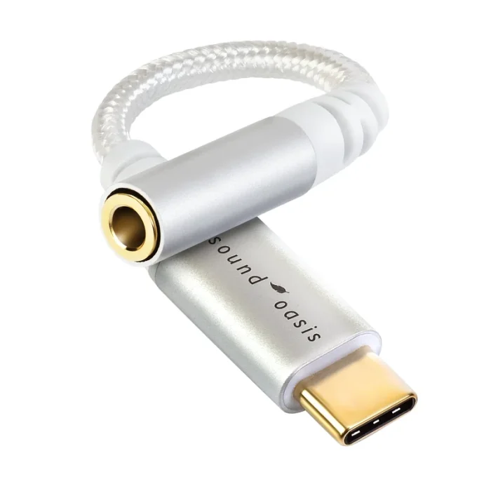 Sound Oasis® USB-C to 3.5 mm Headphone Jack Adapter UBS-100 - Image 4